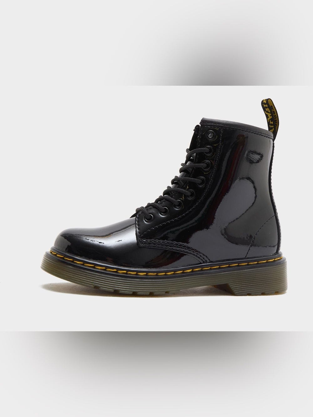 Dr. Martens 1460 black patent leather boots